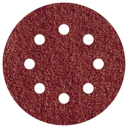 5 Easy-Fix Sanding Discs for Wood/Metal, Ø 115 mm, grain 120