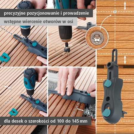 Deck Flooring Drilling Set, 3 pcs. (pl)