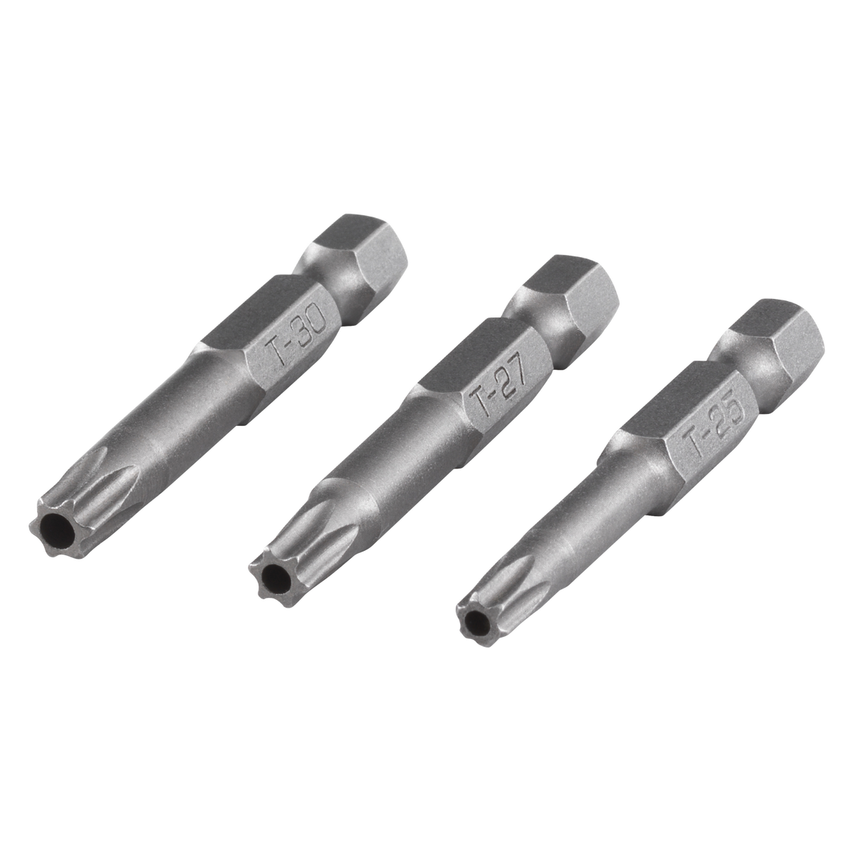 Bit Set, Torx With Bore Hole, 3 Pcs. - Image 1