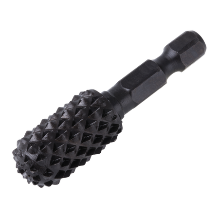 Rotary Rasp for Wood, hexagon shank
