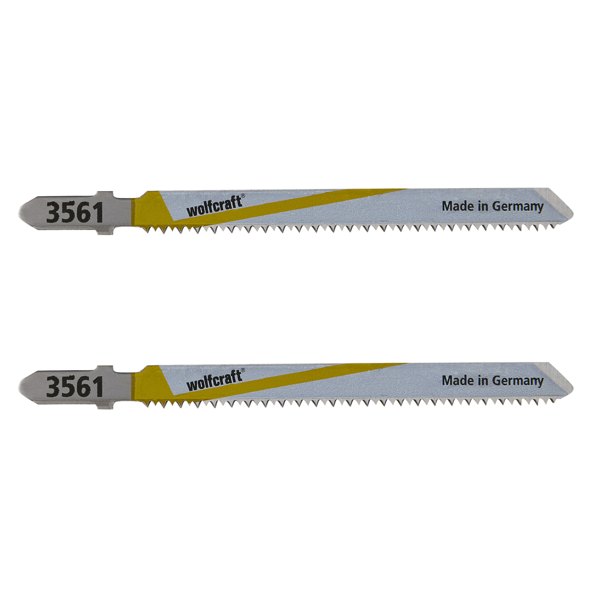 2 BIM Jigsaw Blades, T-shank, wood and plastic, clean cut