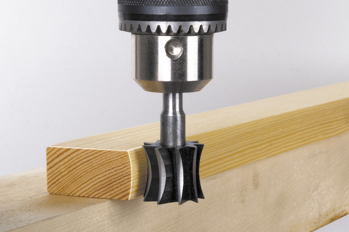 Round-Over Bit Made From Tool Steel, Ø 25 mm