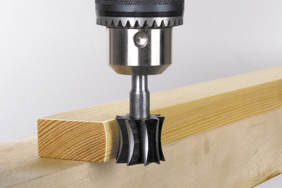 Round-Over Bit Made From Tool Steel, Ø 25 mm
