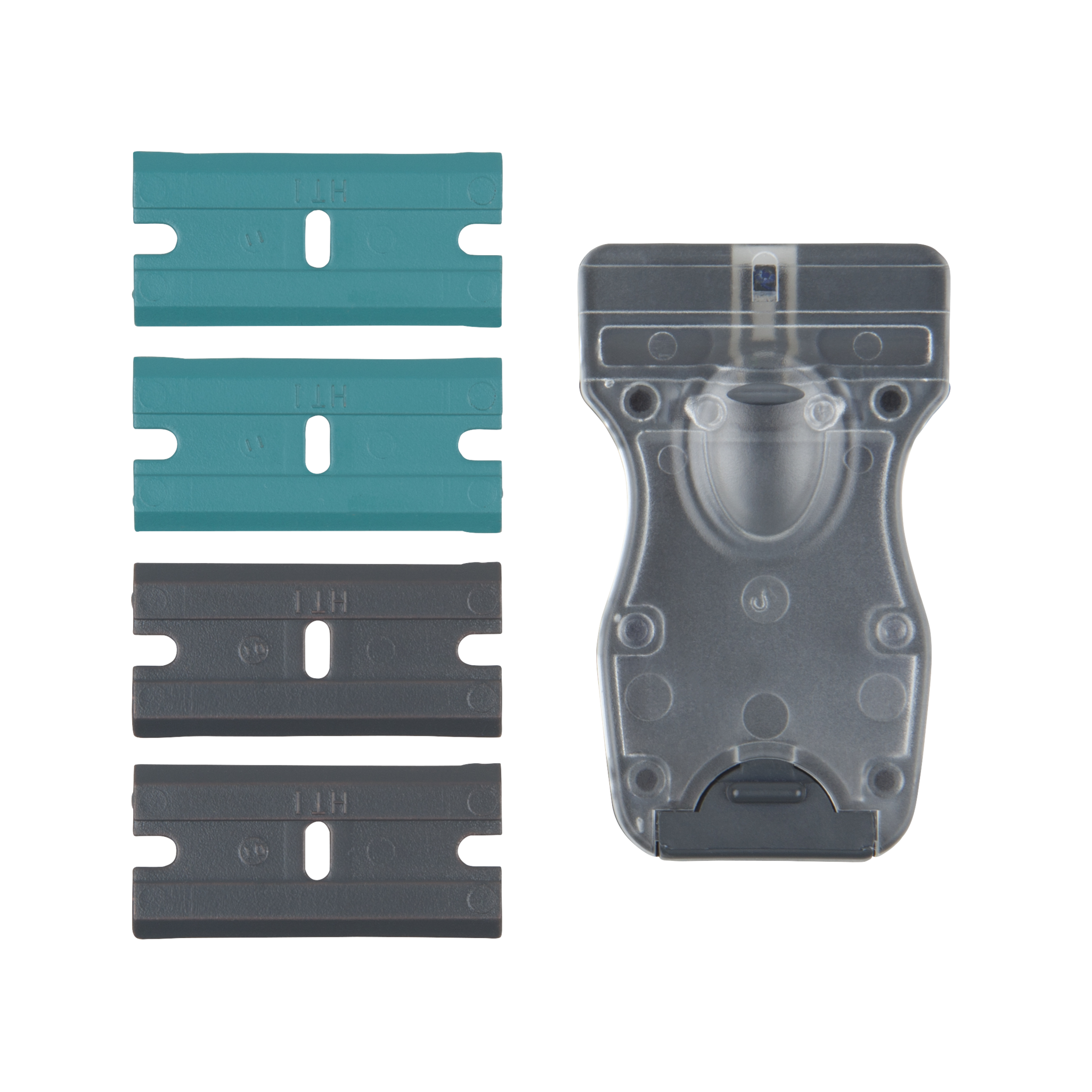 Scraper with Plastic Blades