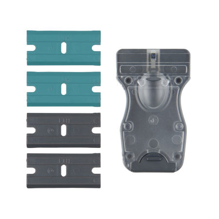 Scraper with Plastic Blades