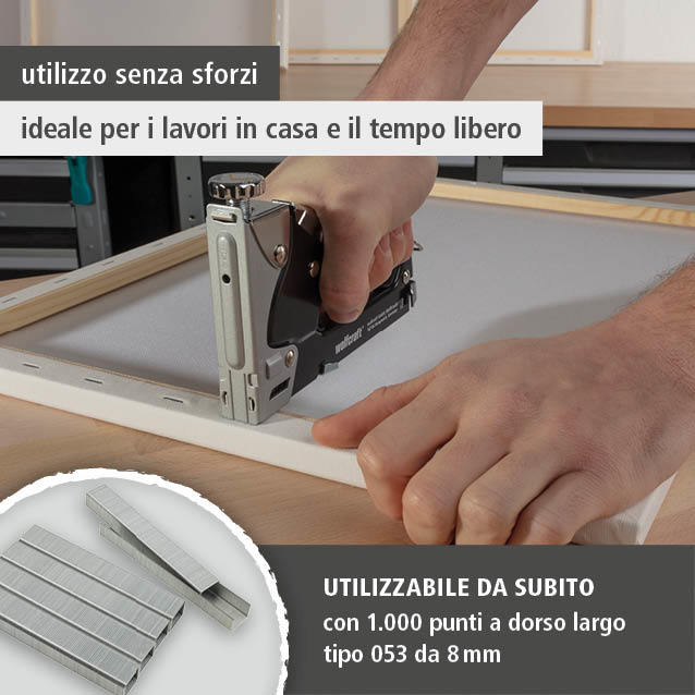 tacocraft 7 Hand Stapler Set, 1001 pcs. (it)