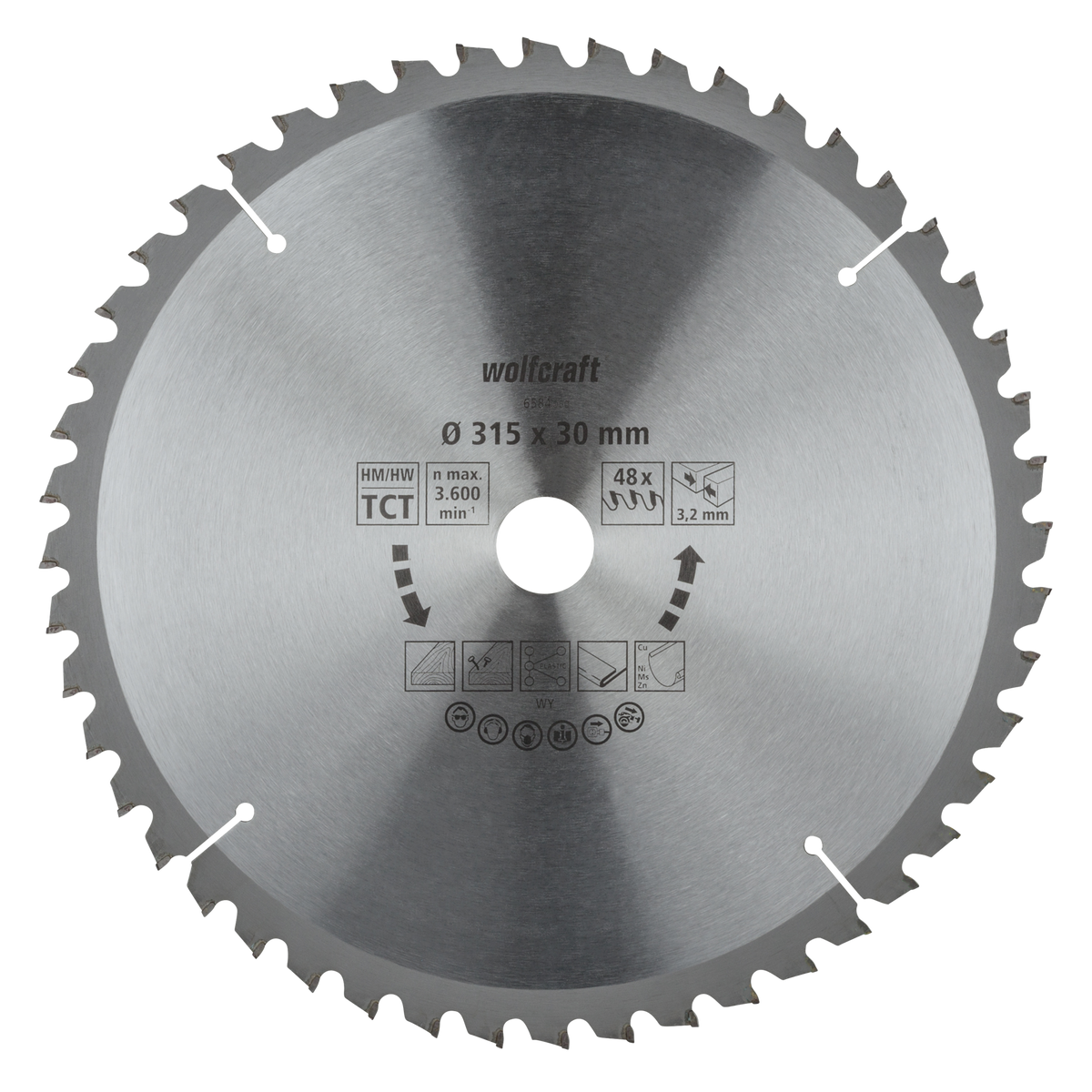 Circular Table Saw Blades, new purple series (fine, clean cuts) - Image 1