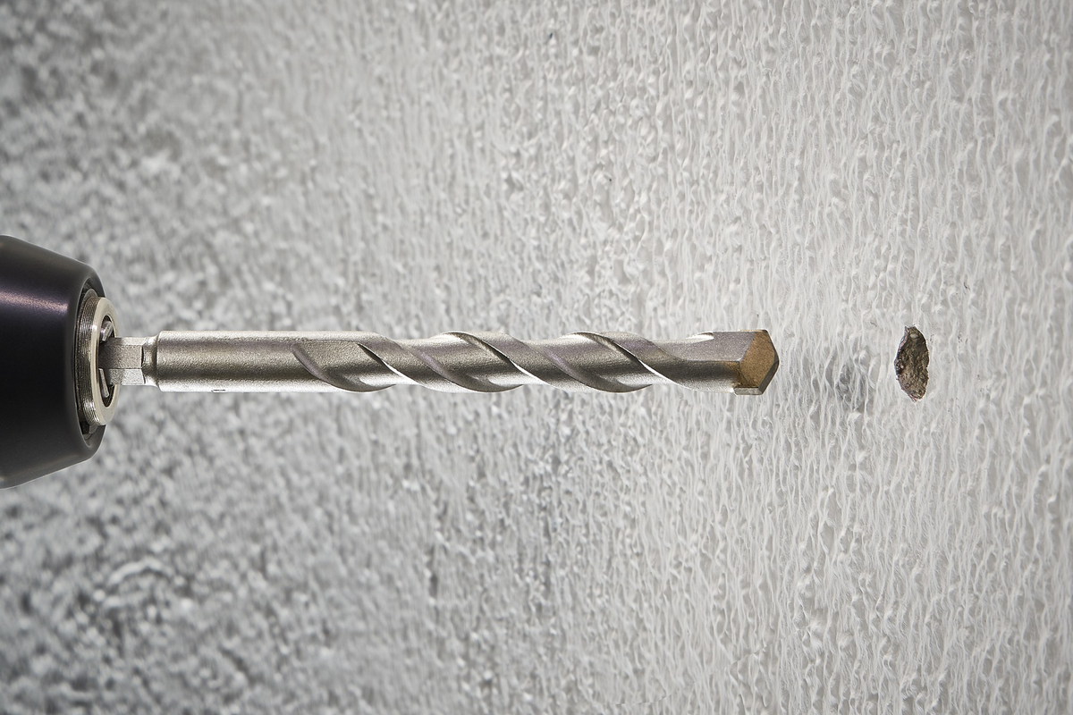 Rock Drill Bit, Tungsten Carbide Tipped, Hexagon Shank