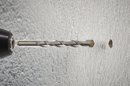 Rock Drill Bit, Tungsten Carbide Tipped, Hexagon Shank