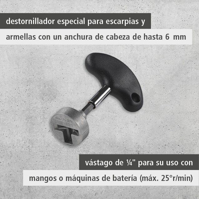 hook screwdriver (es)