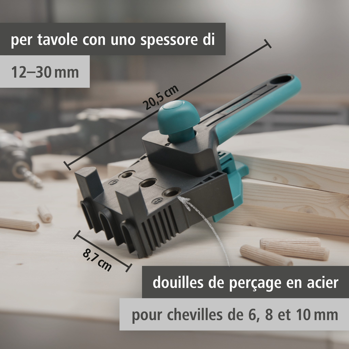 Project Set for Making Dowel Joints