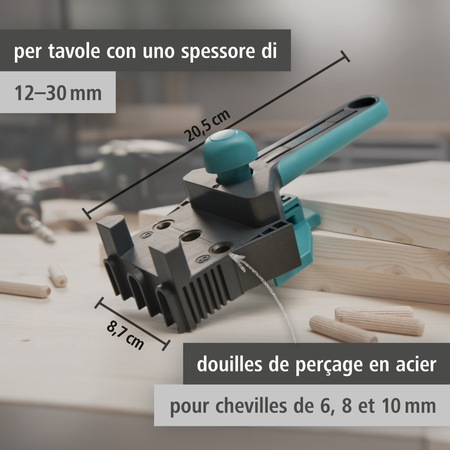 Project Set for Making Dowel Joints