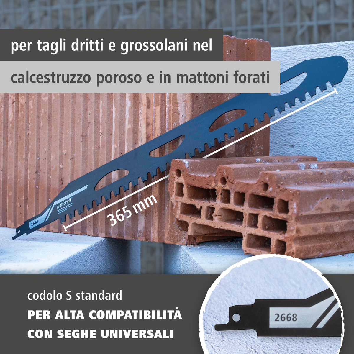 Sabre Saw Blade, TC Tipped (it)