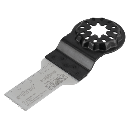 BIM Pushcut Saw Blade Expert”, STARLOCK receptacle, plastic, plasterboard, wood with nails, 20 mm