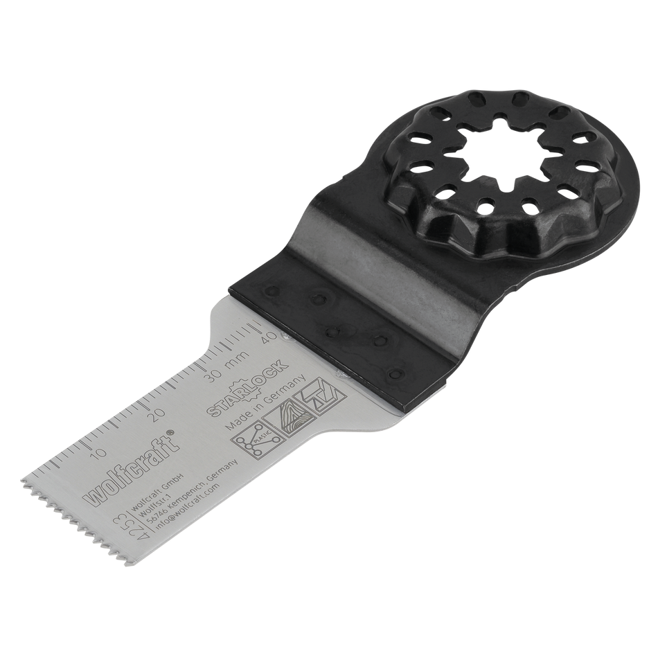 BIM Pushcut Saw Blade Expert”, STARLOCK receptacle, plastic, plasterboard, wood with nails, 20 mm