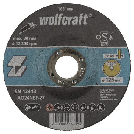 Roughing Disc for Metal, Ø 125 mm