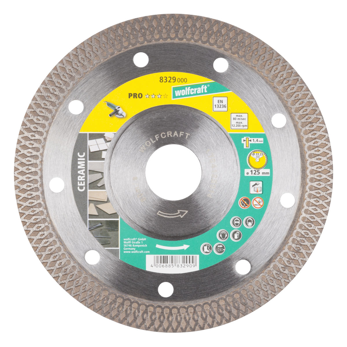 Diamond Cutting Disc “Pro Ceramic Turbo” - Image 1