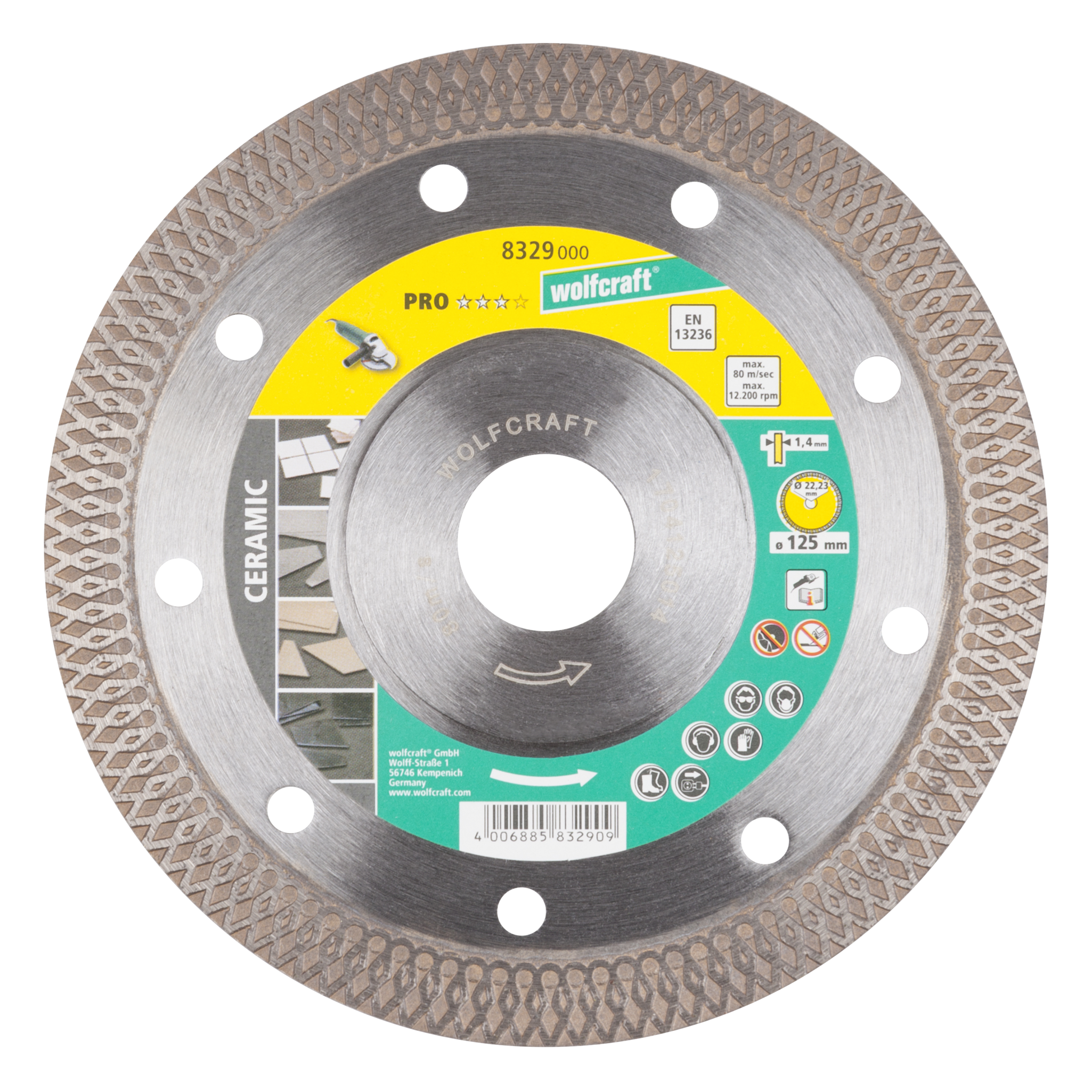 Diamond Cutting Disc “Pro Ceramic Turbo” - Image 1