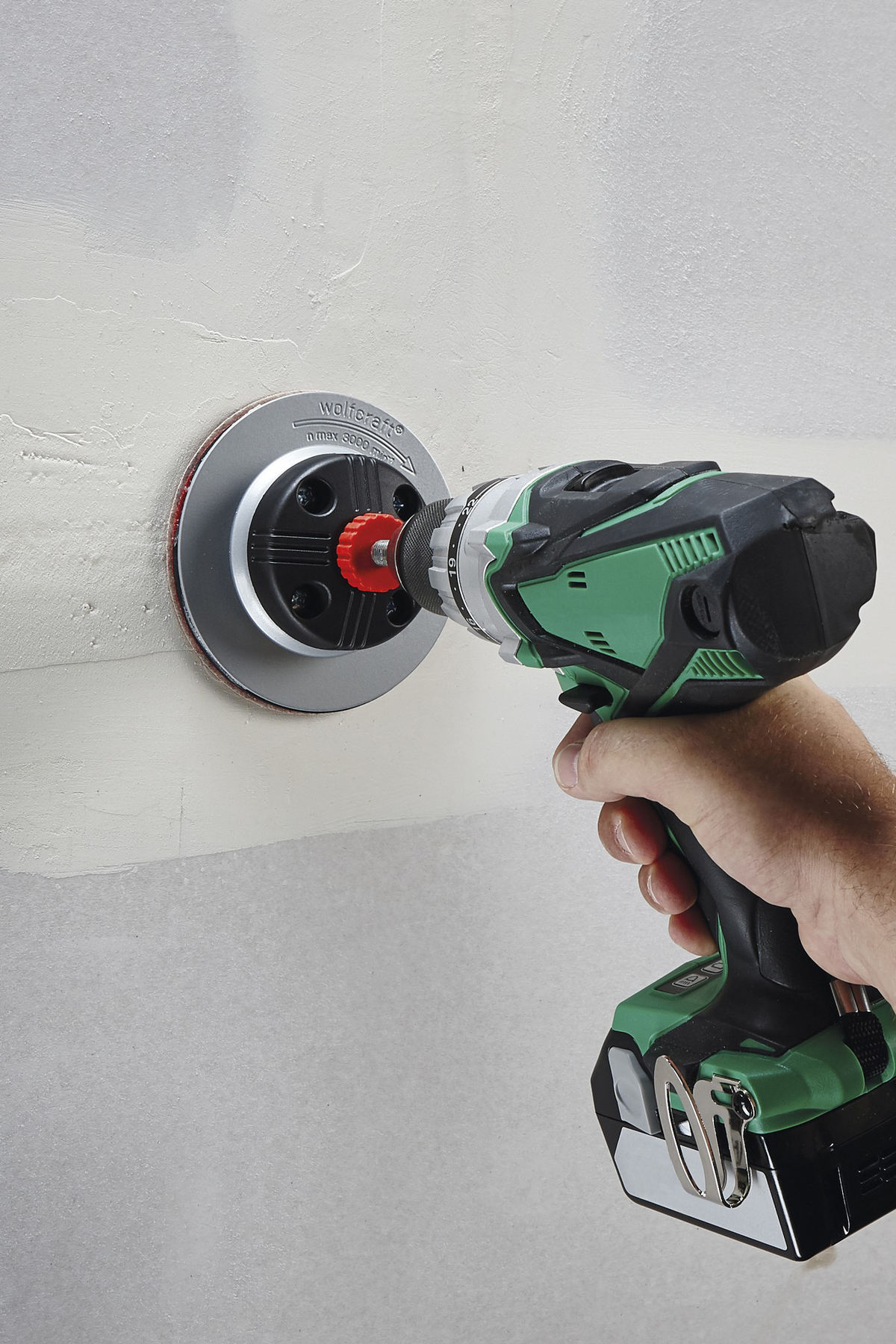 Easy-Fix Sanding Pad Set for Plasterboard, Ø 125 mm - Image 3