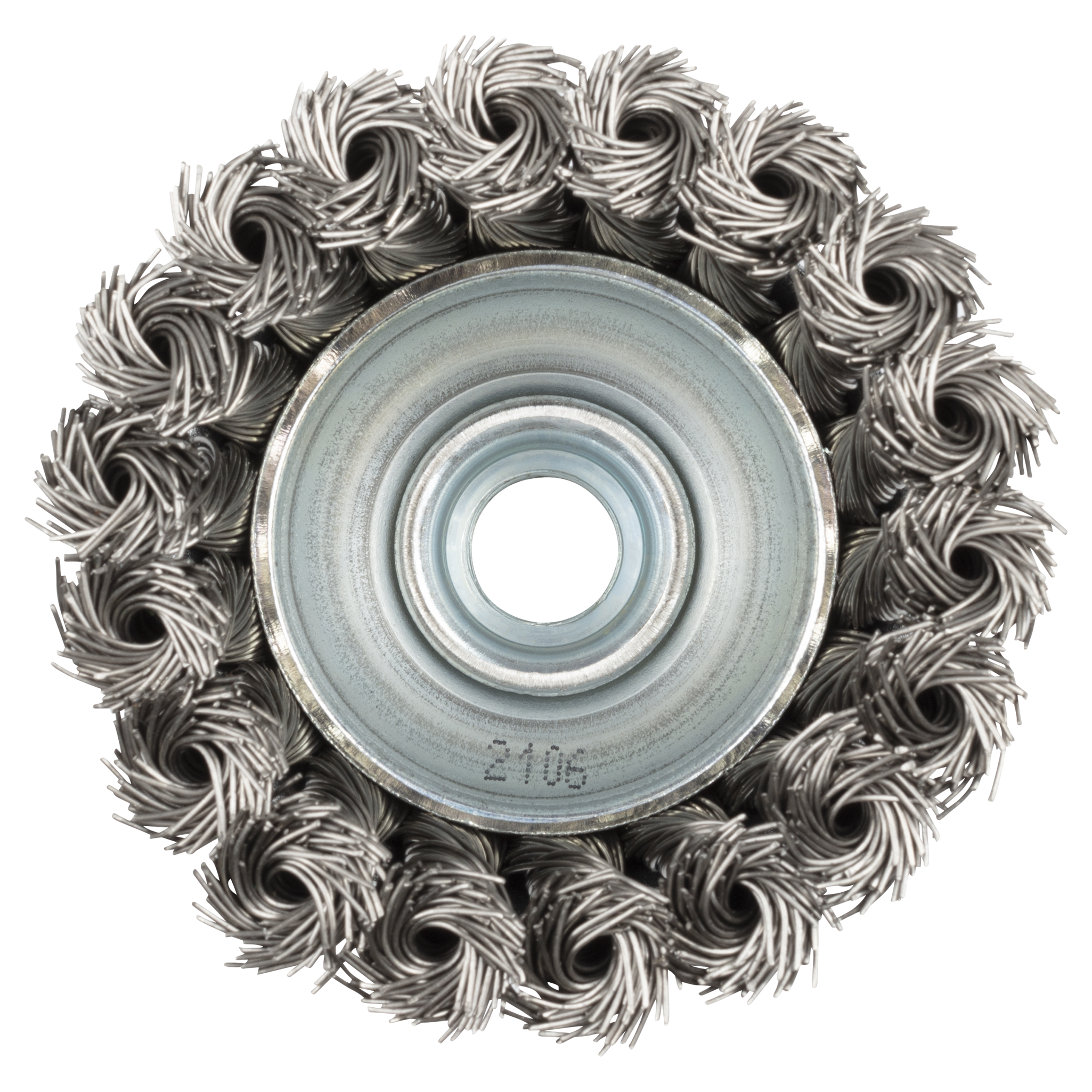 Stainless Steel Wire Cup Brush, twisted