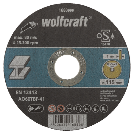 Cutting Disc for Metal, extra thin, Ø 115 mm