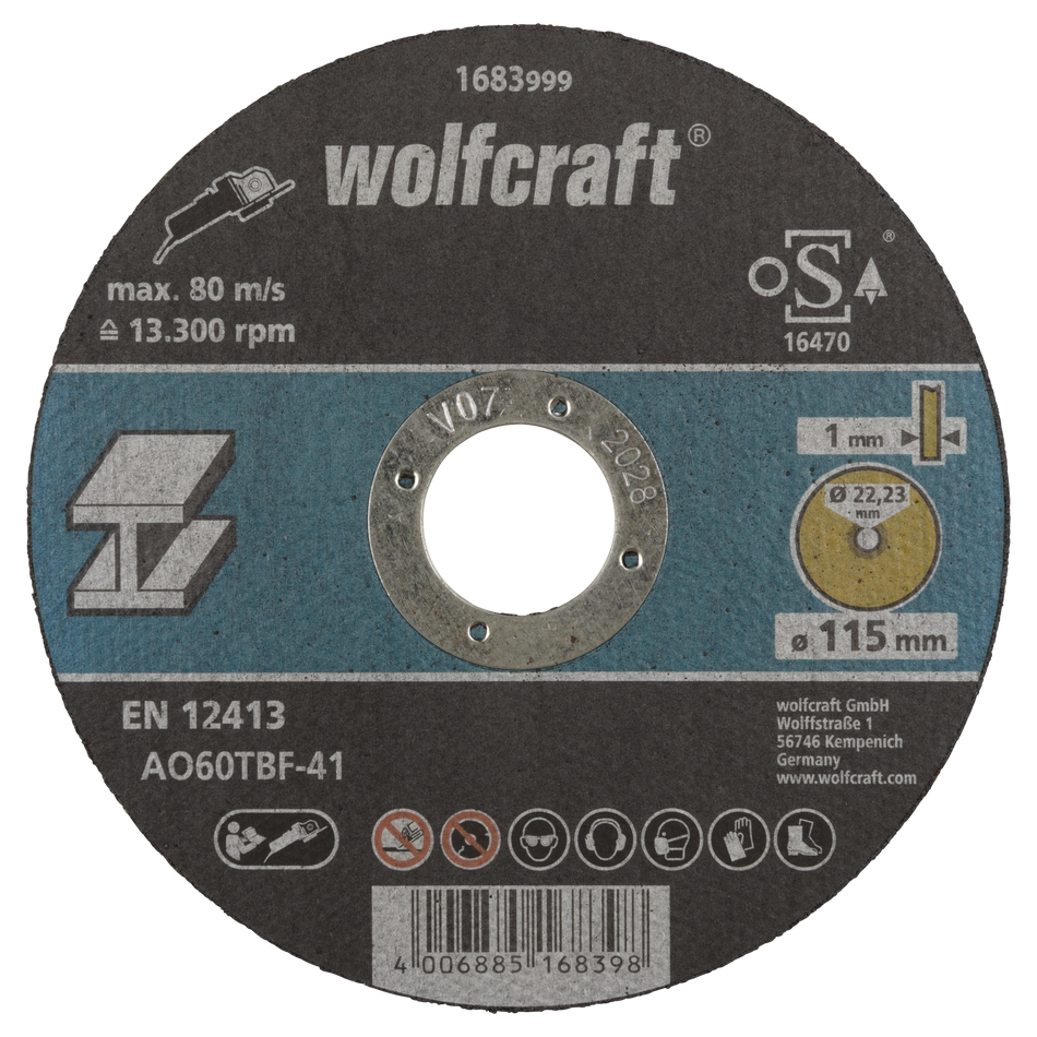 Cutting Disc for Metal, extra thin, Ø 115 mm