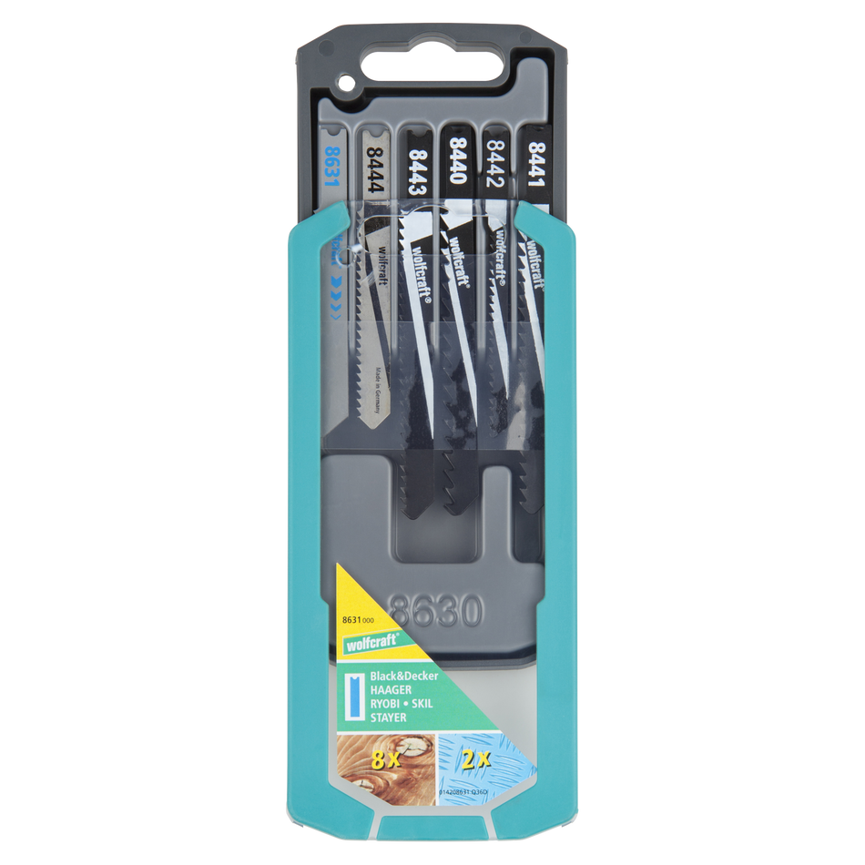 Jigsaw Blade Set 10 Pcs., U-shank
