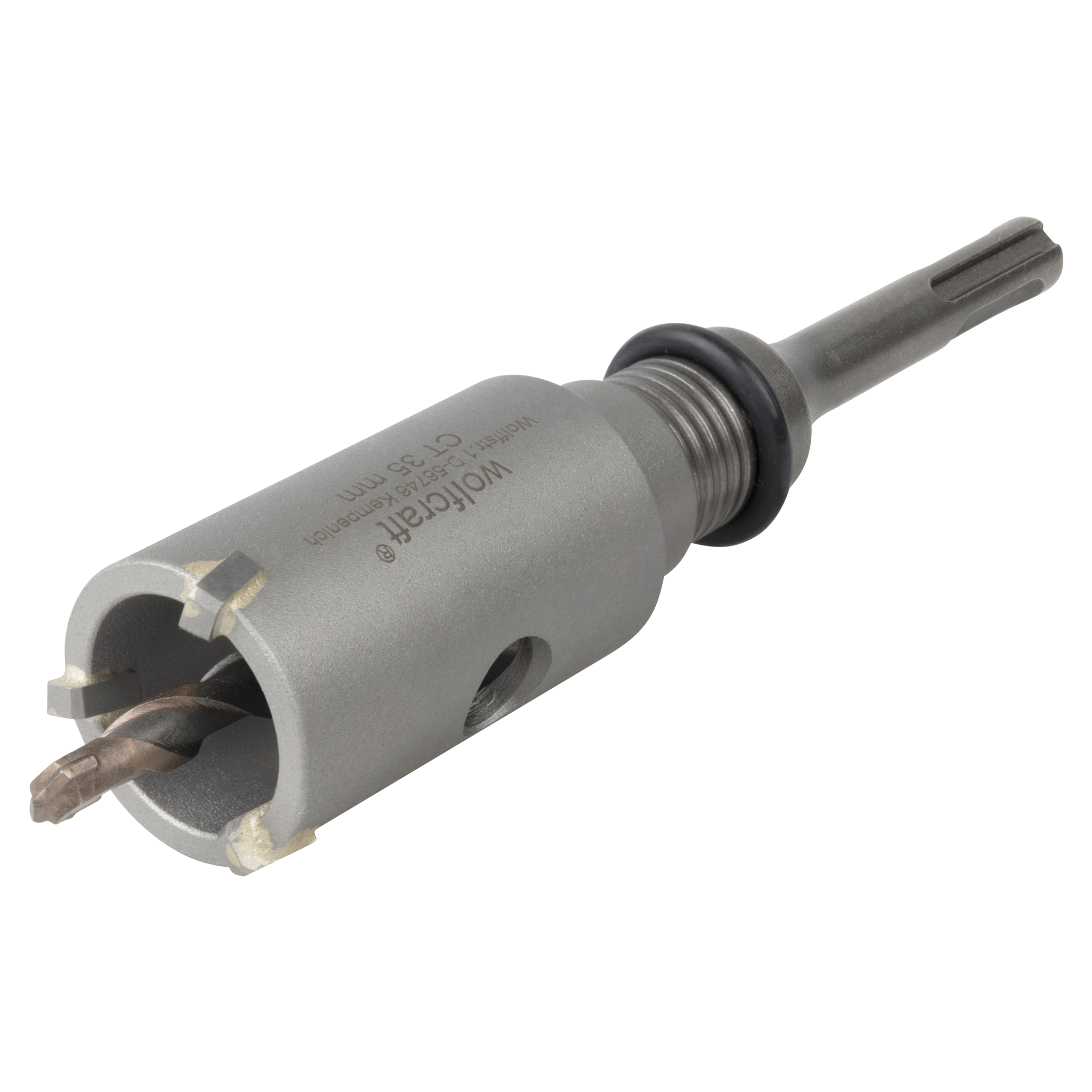 Annular Bit, Tungsten Carbide Tipped, With SDS Plus Mandrel, Ø 35 mm