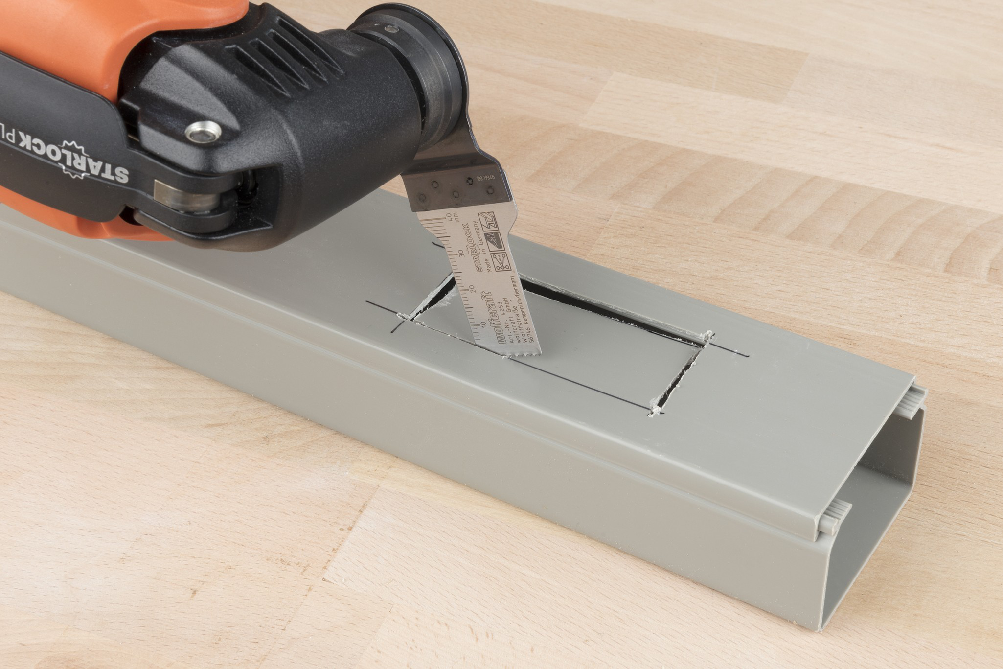 BIM Pushcut Saw Blade “Expert”, STARLOCK receptacle, plastic, plasterboard, wood with nails, 20 mm