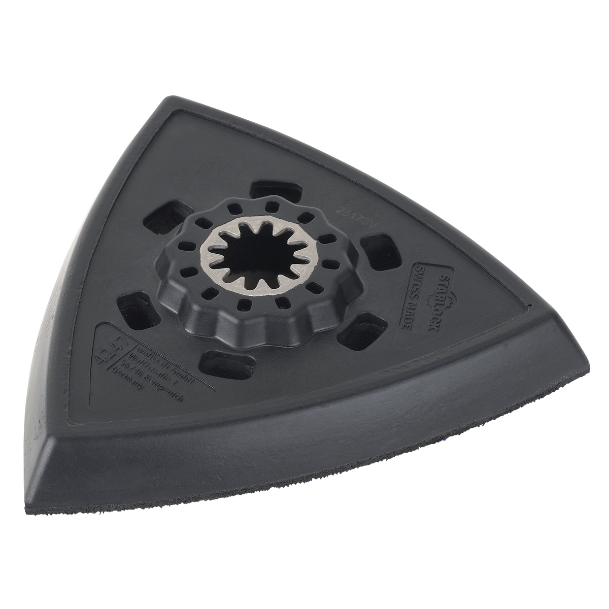 Adhesive Sanding Plate Expert”, STARLOCK receptacle