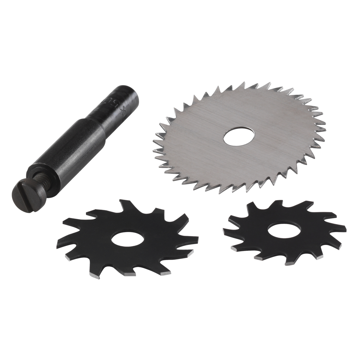 Universal bit set made from tool steel, 4 pcs.