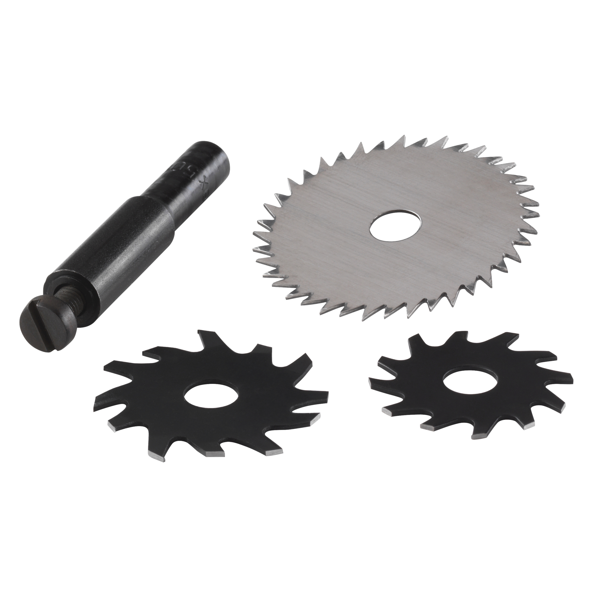 Universal bit set made from tool steel, 4 pcs.