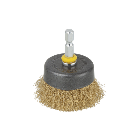 Brass Wire Cup Brush, Ø 50 mm