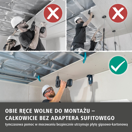 Drywall Installation Set for Ceiling Panels (pl)