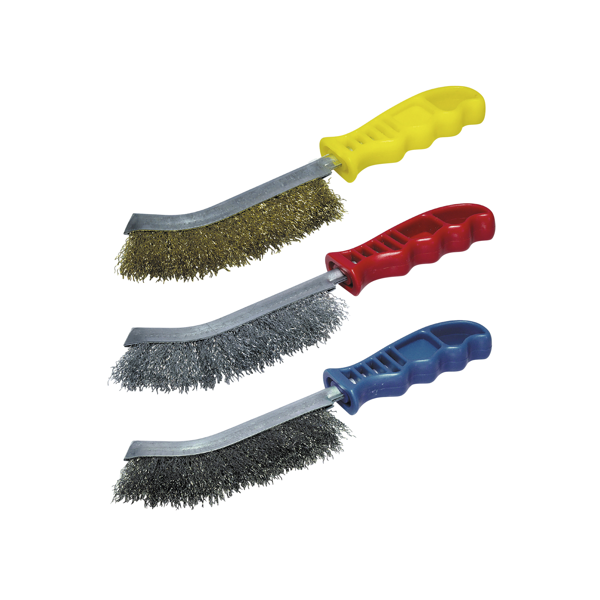 Hand Wire Brush Set, 3 Pcs.