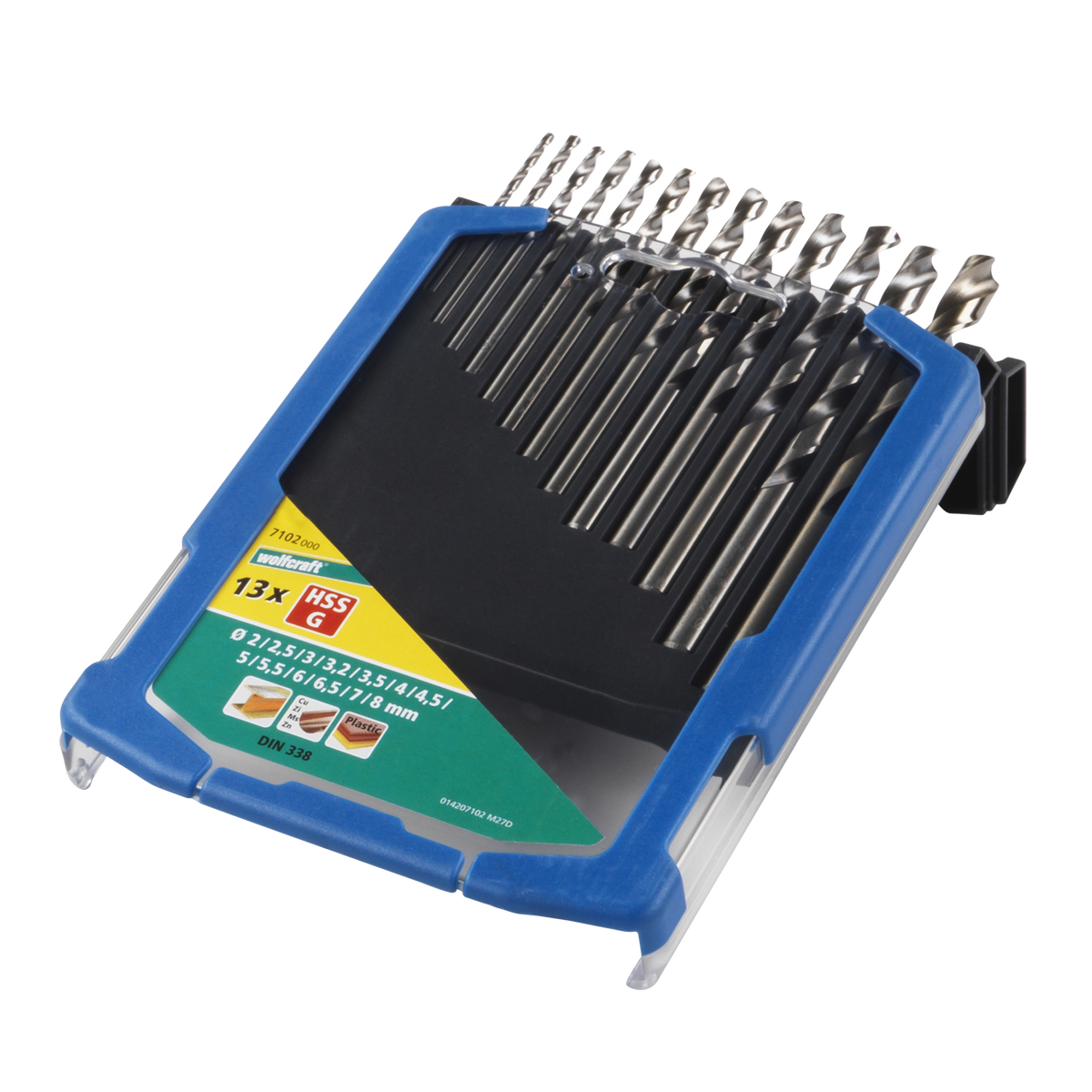 Metal Drill Bit Set, HSS, Ground - Image 1