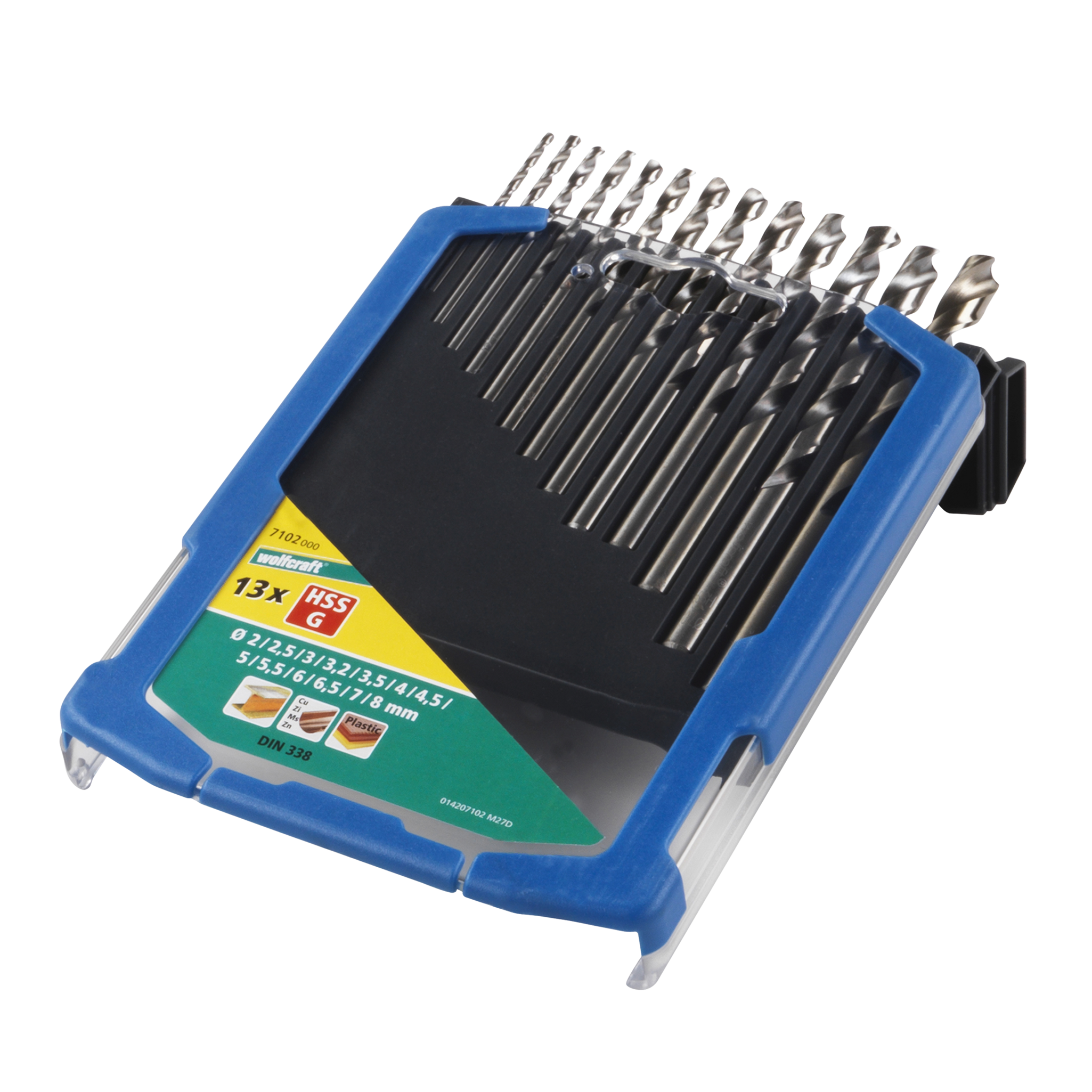 Metal Drill Bit Set, HSS, Ground - Image 1