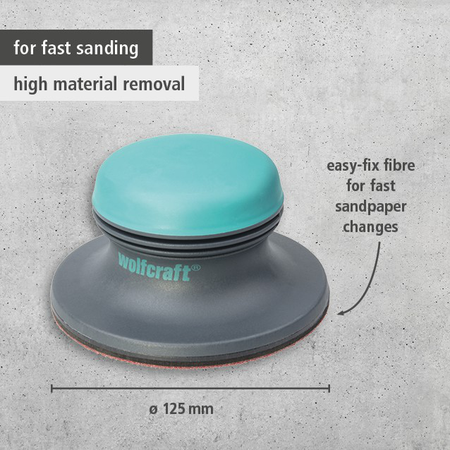 Surface Sander with Easy-Fix Fibre, Ø 125 mm (en)