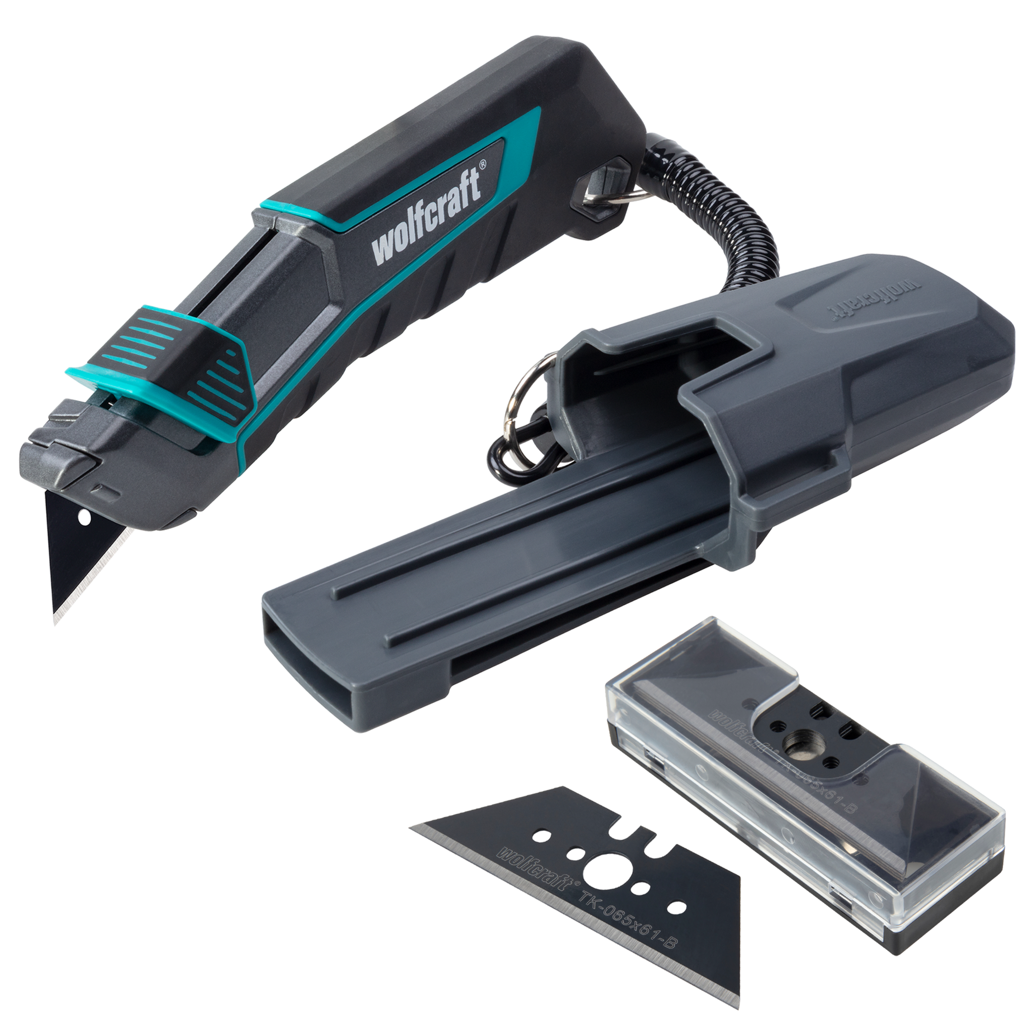 PRO SAFETY Trapezium Blade Knife Set With Sheath - Image 1