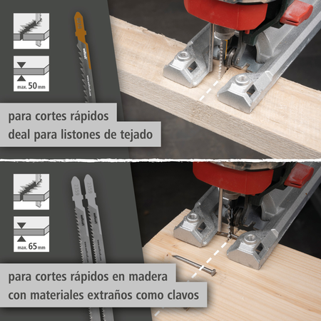 Jigsaw Blade Project Set for Demolition Work, 3 Pcs. (es)