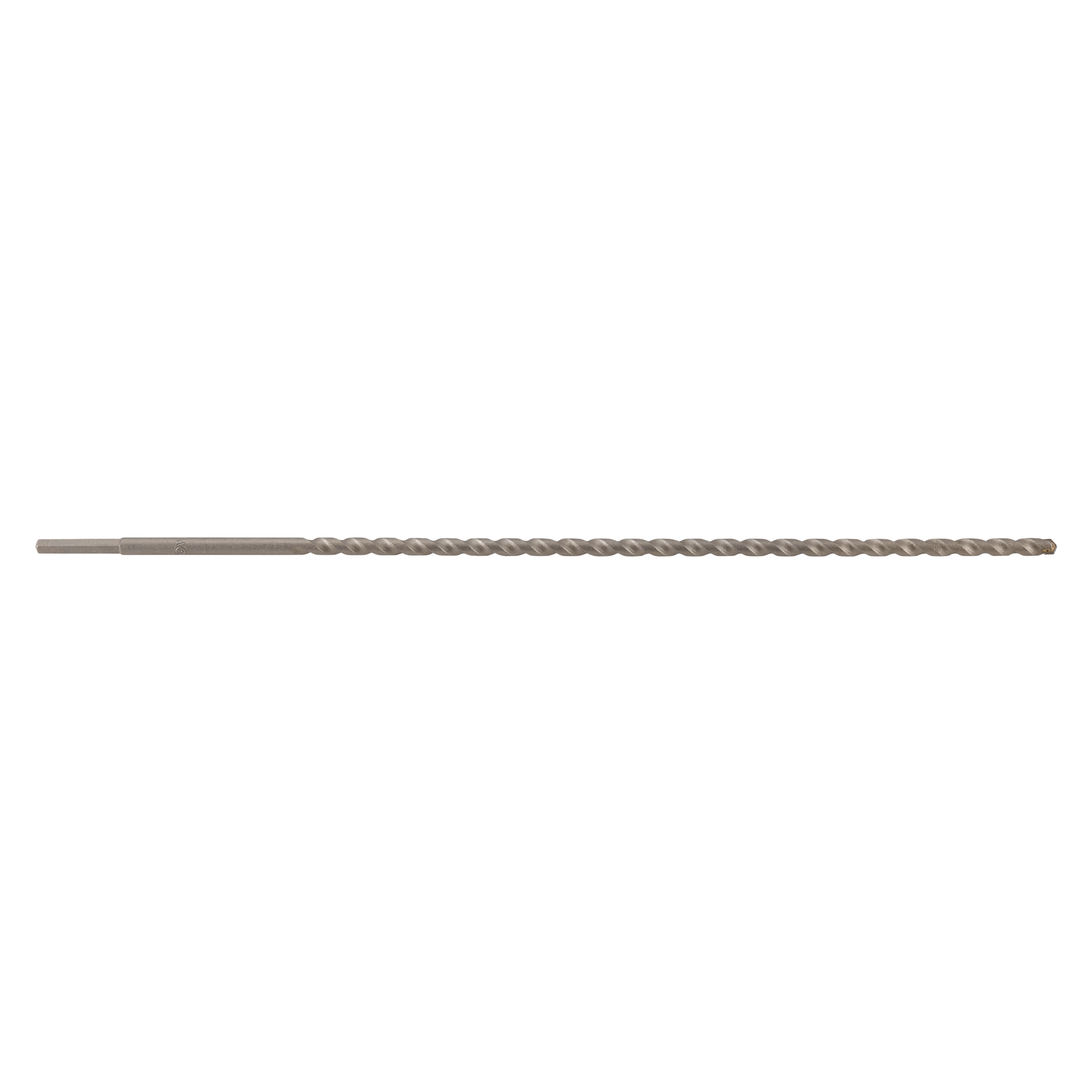 TC Masonry Break-Through Drill Bit, hexagon shank