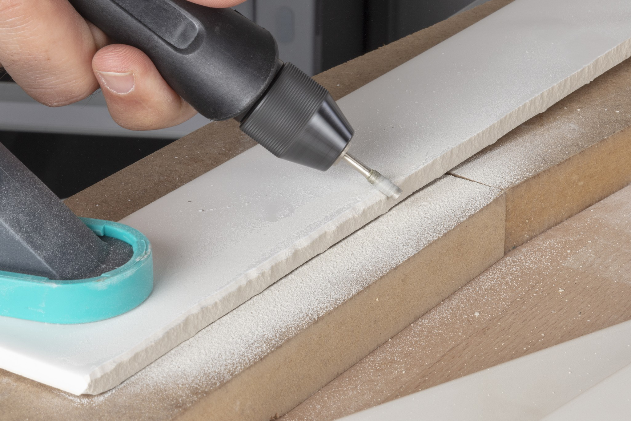 Diamond Mounted Point Set, Cylindrical, 3 Pcs. - Image 4