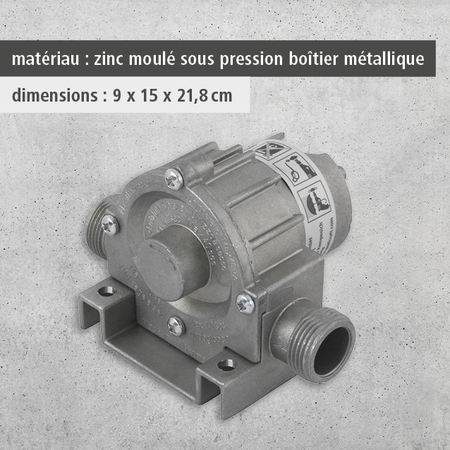 Pump With Metal Casing 3/4" (19 mm)