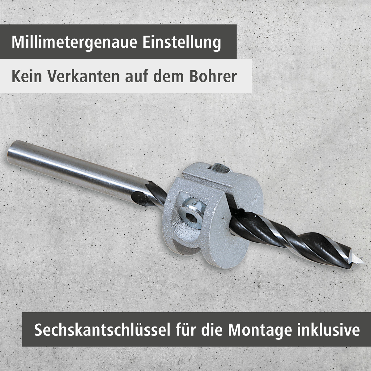 Universal Depth Stop Set, 3 Pcs. (de)