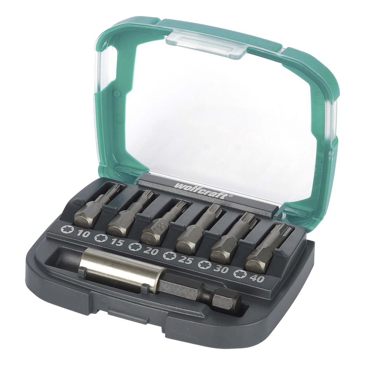 FIX-GRIP Bit Box, TORX® (T 10-40), 7 Pcs.