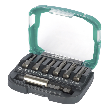 FIX-GRIP Bit Box, TORX® (T 10-40), 7 Pcs.