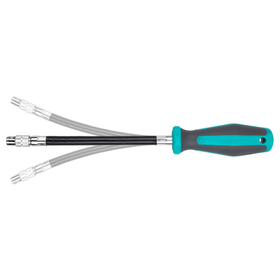 Hand Screwdriver with Flexible Shaft