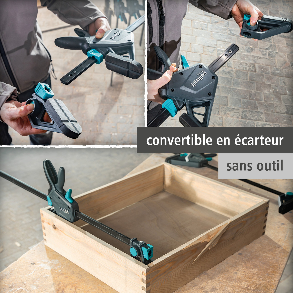 PRO MAX One-Hand Clamp (fr)