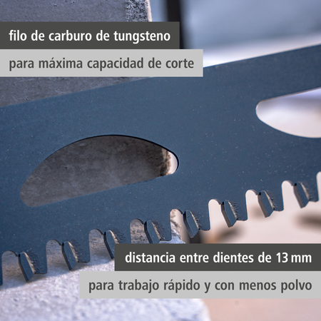 Sabre Saw Blade, TC Tipped (es)
