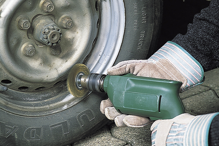 Brass Wire Wheel Brush - Image 2